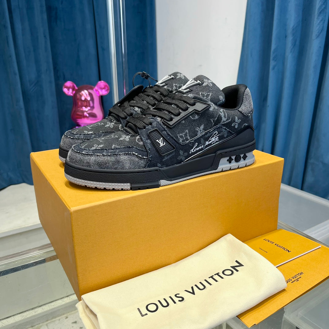 Luxury High-End Leather Trainers